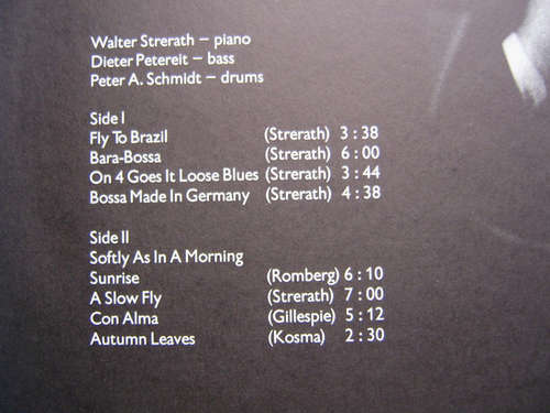 Walter Strerath Trio - Fly To Brazil (LP, Album) - Vinyl