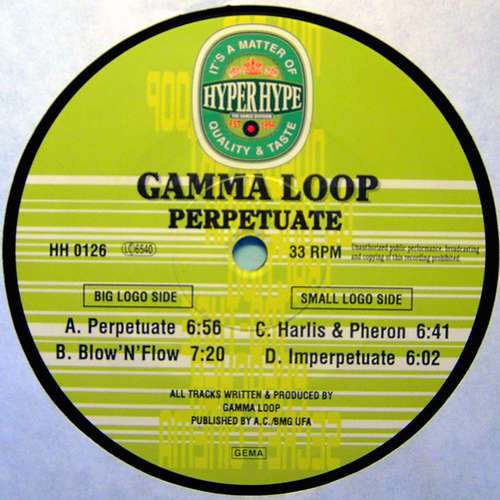 Cover Gamma Loop - Perpetuate (12) Schallplatten Ankauf