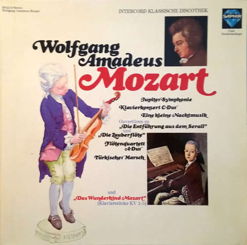 Cover Various - Wolfgang Amadeus Mozart (2xLP, Club) Schallplatten Ankauf