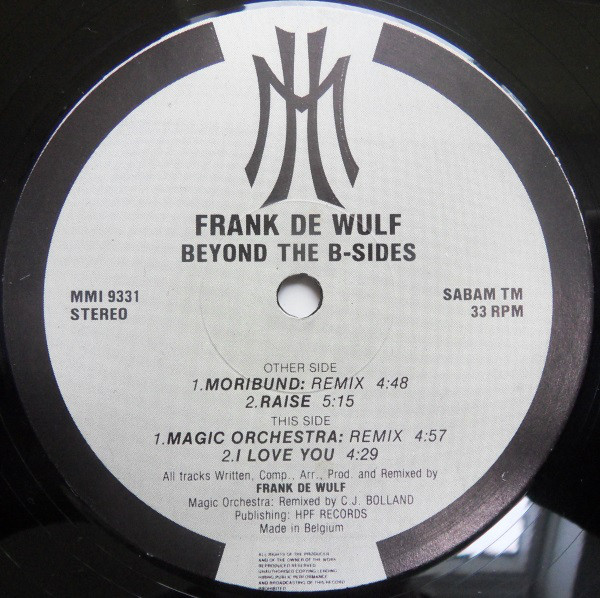 Cover Frank De Wulf - Beyond The B-Sides (12) Schallplatten Ankauf