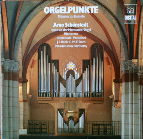 Cover Buxtehude*  •  Pachelbel*  •  J.S. Bach*  • C. Ph. E. Bach*  • Mendelssohn-Bartholdy* / Arno Schönstedt - Orgelpunkte Münstler St. Bonifatii Zu Hameln (LP) Schallplatten Ankauf