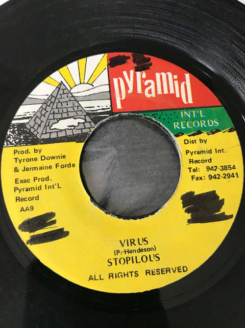 Cover Stopilous - Virus (7, Single) Schallplatten Ankauf