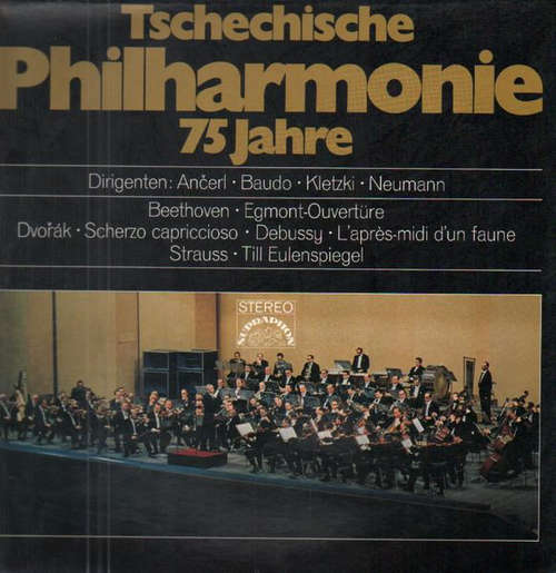 Cover Tschechische Philharmonie* - 75 Jahre (LP, Album) Schallplatten Ankauf