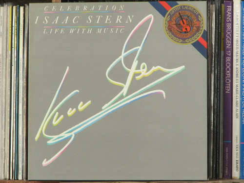 Cover Isaac Stern - Celebration - Isaac Stern - Life with Music (4xLP, Comp) Schallplatten Ankauf