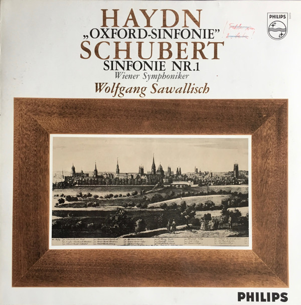 Cover Haydn* / Schubert* - Wiener Symphoniker, Wolfgang Sawallisch - Haydn - Oxford-Sinfonie / Schubert - Sinfonie Nr. 1 (LP) Schallplatten Ankauf