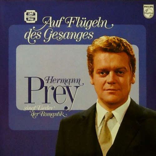 Cover Hermann Prey - Auf Flügeln des Gesanges. Hermann Prey singt Lieder der Romantik (LP, Gat) Schallplatten Ankauf