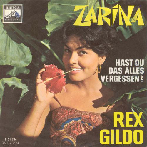 Cover Rex Gildo - Zarina (7, Single) Schallplatten Ankauf