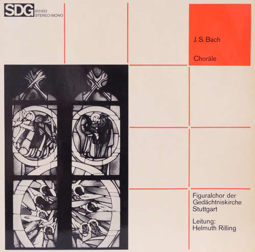 Cover J.S.Bach* - Figuralchor Der Gedächtniskirche Stuttgart, Helmuth Rilling - Choräle (LP) Schallplatten Ankauf