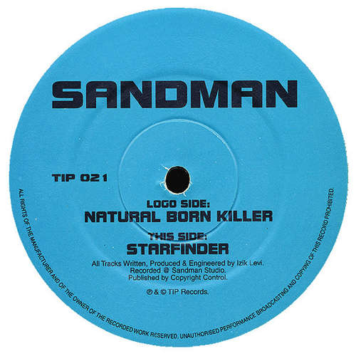 Cover Sandman (2) - Natural Born Killer / Starfinder (12) Schallplatten Ankauf
