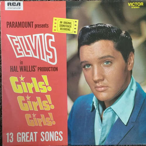 Cover Elvis Presley - Girls! Girls! Girls! (LP, Album, RE) Schallplatten Ankauf