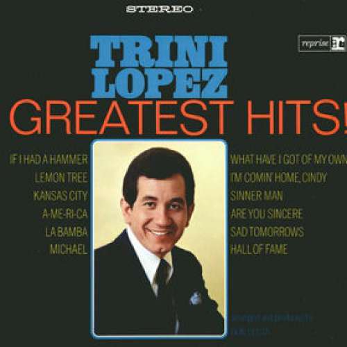 Cover Trini Lopez - Greatest Hits! (LP, Album, Comp) Schallplatten Ankauf