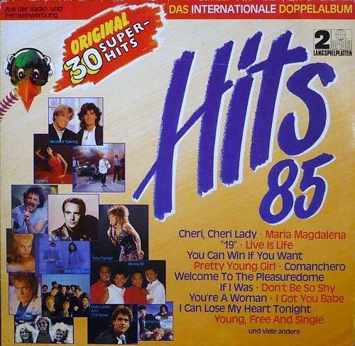 Cover Various - Hits 85 • Das Internationale Doppelalbum (2xLP, Comp) Schallplatten Ankauf