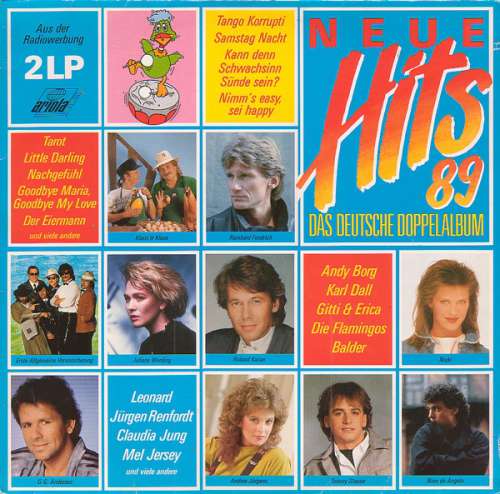 Cover Various - Neue Hits '89 - Das Deutsche Doppelalbum (2xLP, Comp) Schallplatten Ankauf