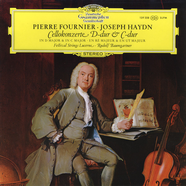 Bild Pierre Fournier ∙ Joseph Haydn, Festival Strings Lucerne ∙ Rudolf Baumgartner -  Cellokonzerte D-dur & C-dur (LP, RP) Schallplatten Ankauf