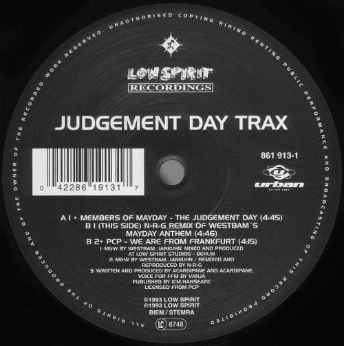Cover Various - Judgement Day Trax (12) Schallplatten Ankauf