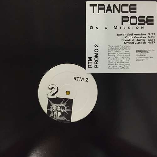 Cover Trance Pose - On A Mission (12, Promo) Schallplatten Ankauf