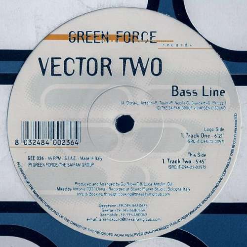 Cover Vector Two - Bass Line (12) Schallplatten Ankauf