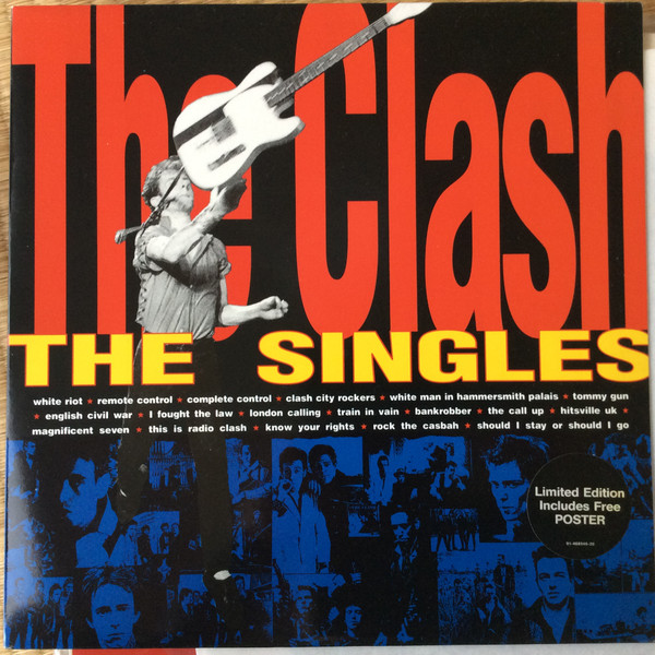 Cover The Clash - The Singles (LP, Comp) Schallplatten Ankauf