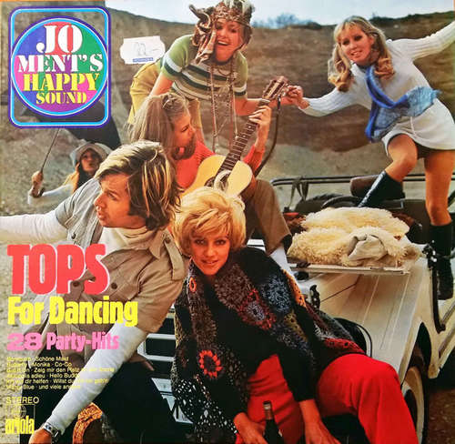 Cover Jo Ment's Happy Sound - Tops For Dancing (28 Party-Hits) (LP) Schallplatten Ankauf