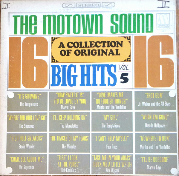 Cover Various - The Motown Sound - A Collection Of Original 16 Big Hits Vol 5 (LP, Comp) Schallplatten Ankauf