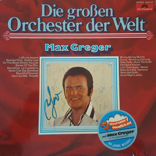 Cover Max Greger - Die großen Orchester der Welt (LP, Album) Schallplatten Ankauf