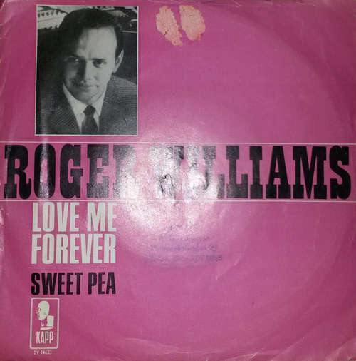 Cover Roger Williams (2) - Love Me Forever (7, Single) Schallplatten Ankauf