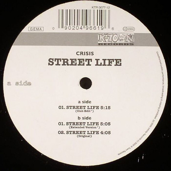 Cover Crisis (21) - Street Life (12) Schallplatten Ankauf