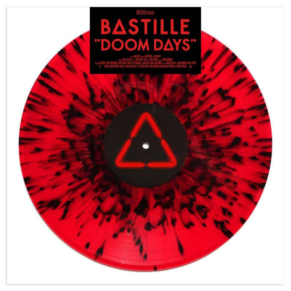 Cover Bastille (4) - Doom Days (LP, Album, Ltd, Red) Schallplatten Ankauf