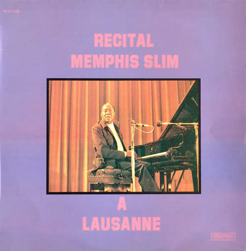 Cover Memphis Slim - Recital Memphis Slim A Lausanne (LP, Album) Schallplatten Ankauf