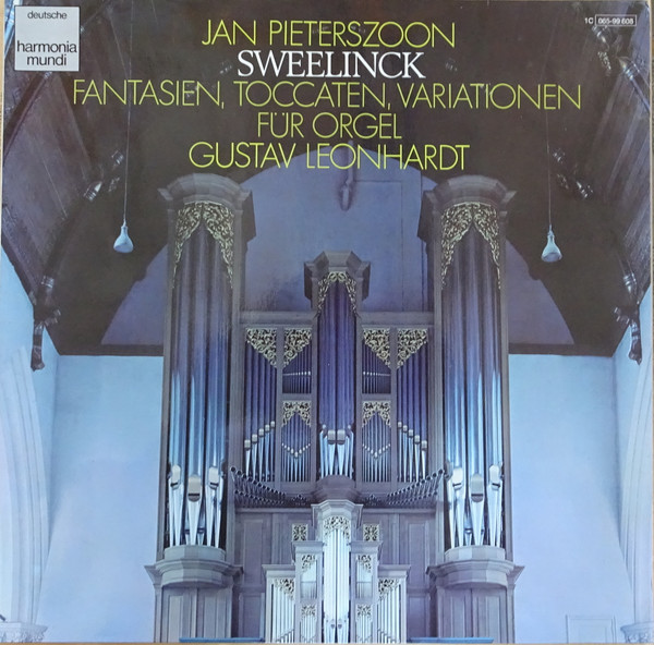 Cover Jan Pieterszoon Sweelinck, Gustav Leonhardt - Fantasien, Toccaten Variationen Für Orgel (LP, RE) Schallplatten Ankauf