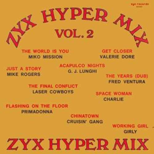 Cover ZYX Hyper Mix Vol. 2 Schallplatten Ankauf