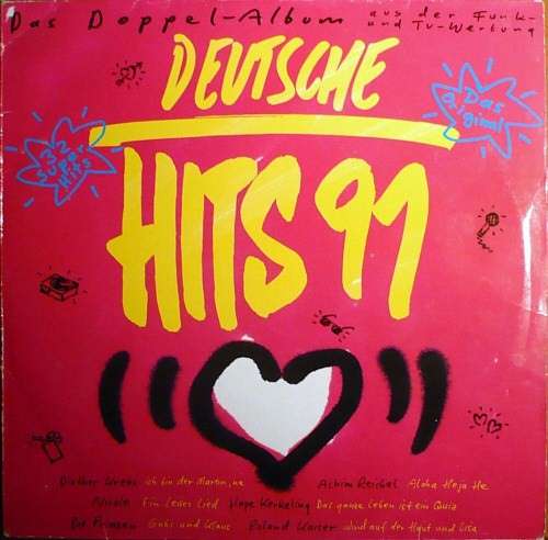 Cover Various - Hits '91 - Das Deutsche Doppelalbum (2xLP, Comp) Schallplatten Ankauf