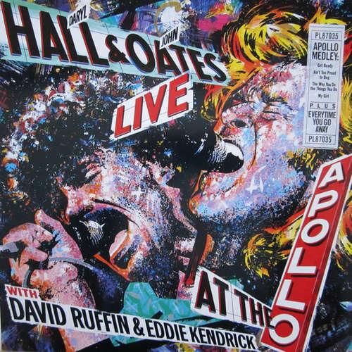Cover Daryl Hall & John Oates With David Ruffin & Eddie Kendrick* - Live At The Apollo (LP, Album) Schallplatten Ankauf