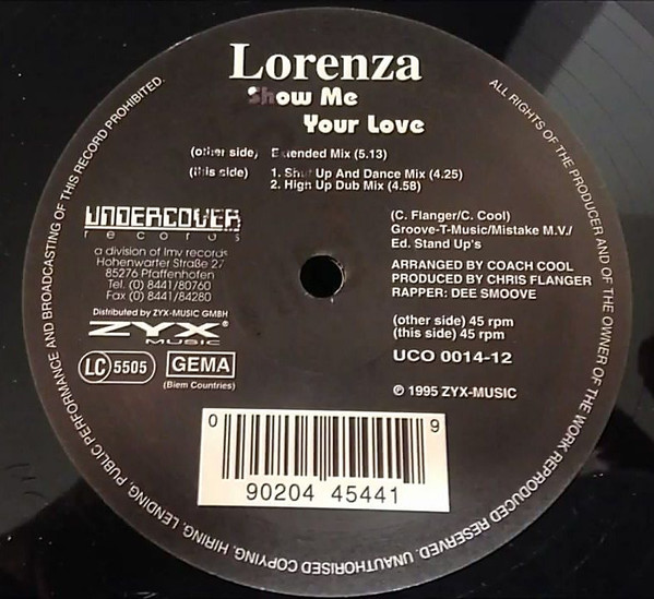 Bild Lorenza (3) - Show Me Your Love (12) Schallplatten Ankauf