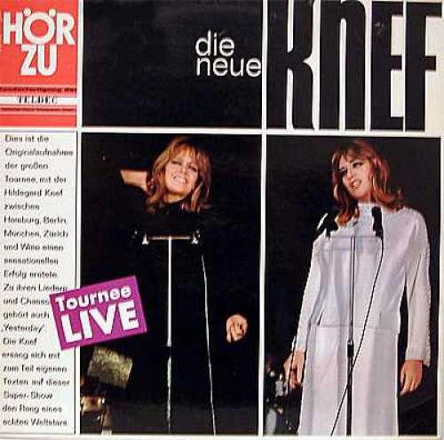Cover Knef* - Die Neue Knef - Tournee Live (LP, Album, S/Edition) Schallplatten Ankauf
