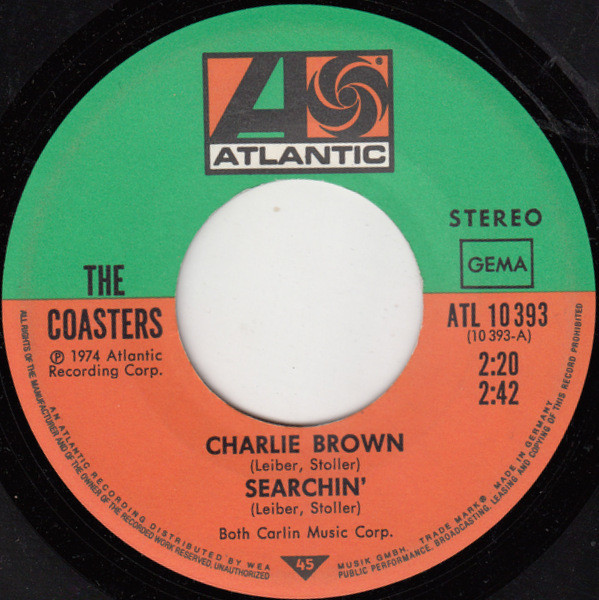 Bild The Coasters - Charlie Brown (7, Maxi) Schallplatten Ankauf