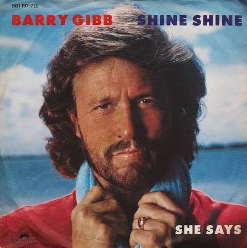 Cover Barry Gibb - Shine Shine (7, Single) Schallplatten Ankauf