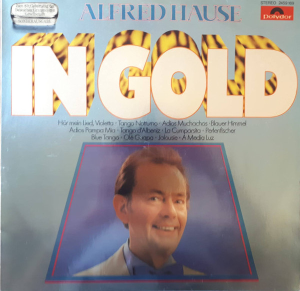 Cover Alfred Hause - In Gold (LP, Comp) Schallplatten Ankauf