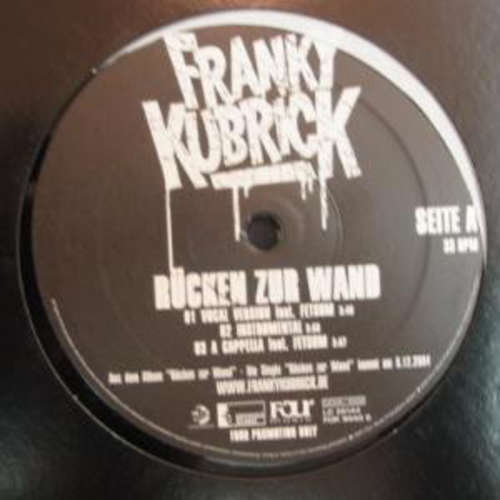 Cover Franky Kubrick - Rücken Zur Wand (12, Maxi, Promo) Schallplatten Ankauf