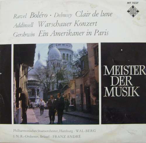 Cover Ravel*, Debussy*, Addinsell*, Gershwin* - Meister Der Musik (LP, Comp) Schallplatten Ankauf