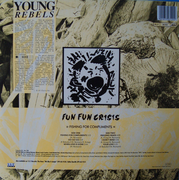 Cover Fun Fun Crisis - Fishing For Compliments (LP, MiniAlbum) Schallplatten Ankauf