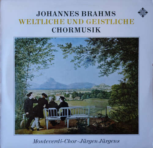 Cover Johannes Brahms, Monteverdi-Chor* - Jürgen Jürgens - Weltliche Und Geistliche Chormusik (LP, Album) Schallplatten Ankauf