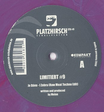 Cover Je Dàvu - Limitiert #9 (12, S/Sided, Ltd, Lil) Schallplatten Ankauf