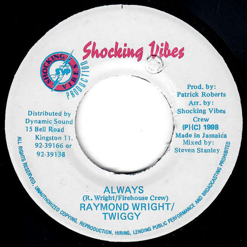 Cover Raymond Wright & Twiggy - Always (7, Single) Schallplatten Ankauf