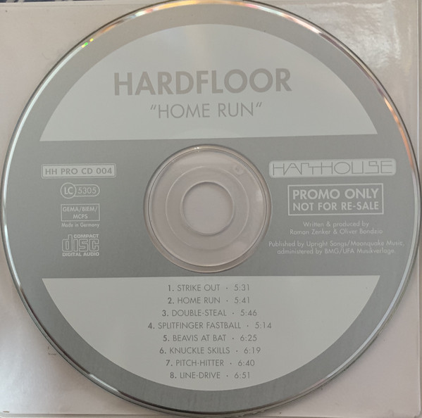 Cover Hardfloor - Home Run (CD, Album, Promo) Schallplatten Ankauf