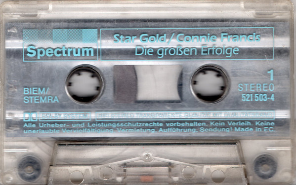 Bild Connie Francis - Die Großen Erfolge (Cass, Comp) Schallplatten Ankauf