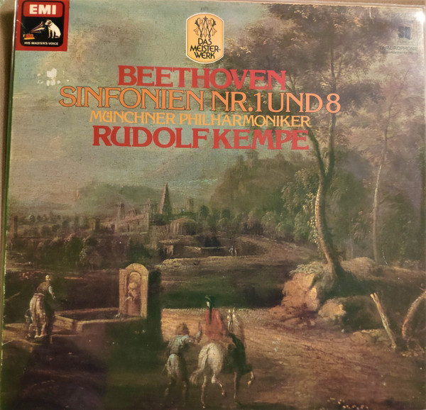 Cover Ludwig van Beethoven, Münchner Philharmoniker, Rudolf Kempe - Sinfonien Nr.1 und 8 (LP) Schallplatten Ankauf