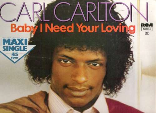 Cover Baby I Need Your Loving Schallplatten Ankauf