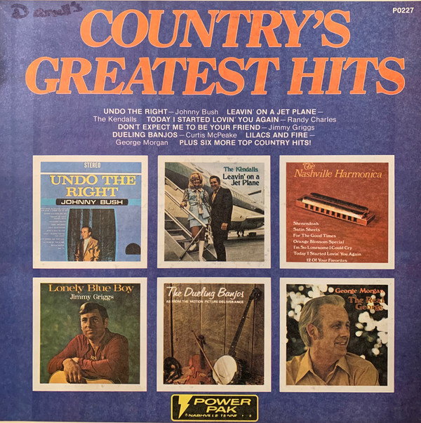 Cover Various - Country's Greatest Hits (LP, Comp) Schallplatten Ankauf