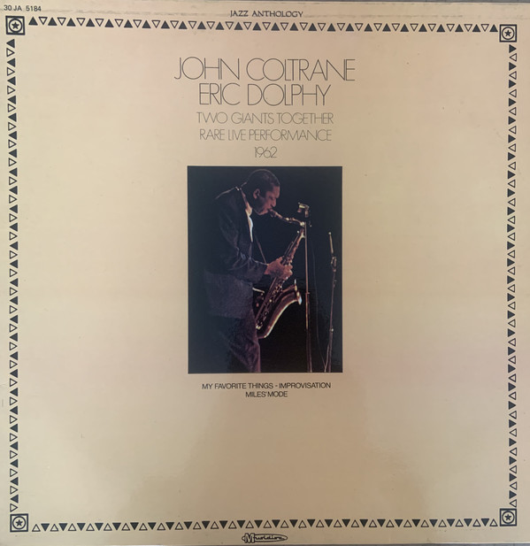 Cover John Coltrane / Eric Dolphy - Two Giants Together - Rare Live Performance 1962 (LP) Schallplatten Ankauf
